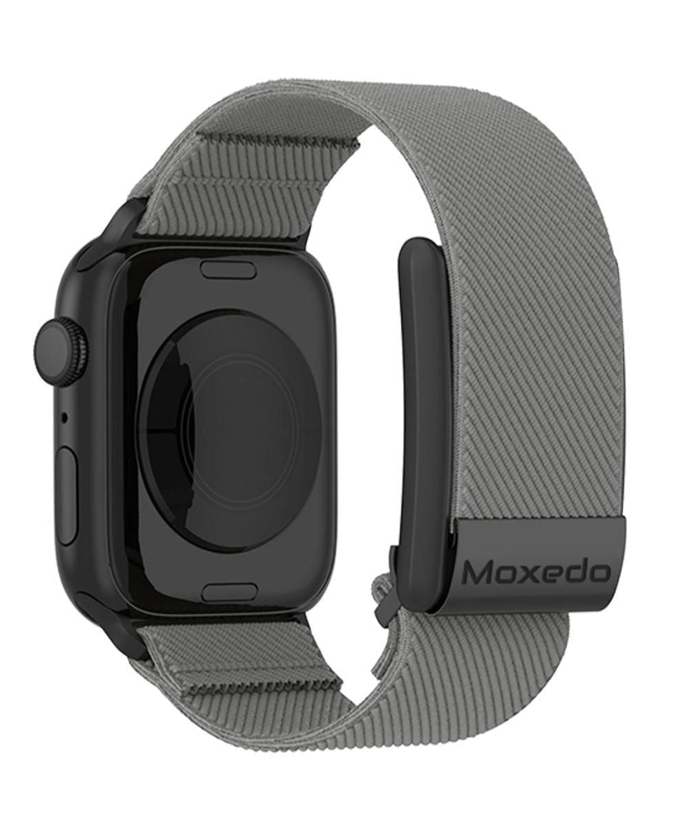 Moxedo Fit Weave Nylon Braided Whoop Band-Grey Moxedo Fit Weave Nylon Braided Whoop Band-Grey